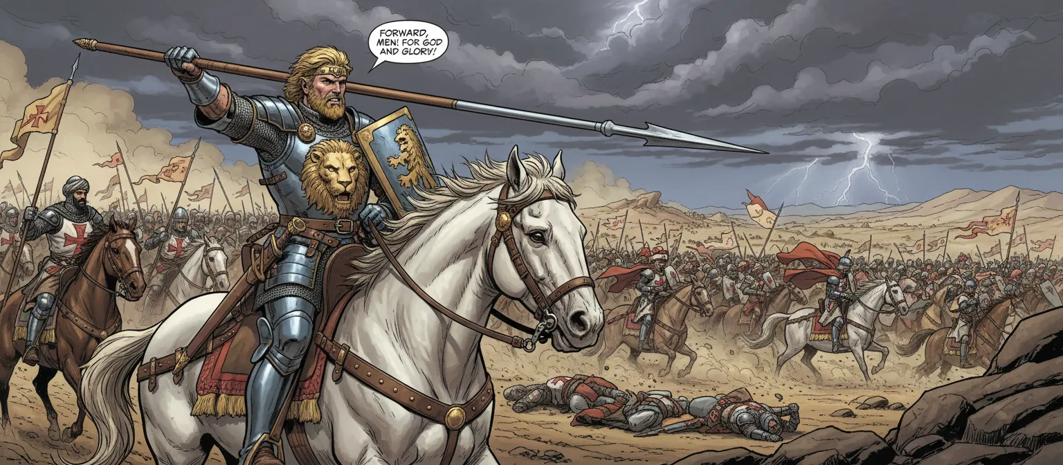 The Battle of Arsuf (1191): Richard vs. Saladin