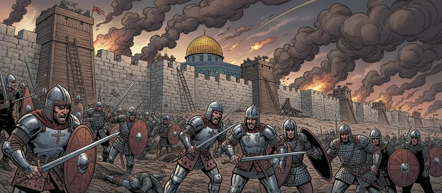 The Siege of Jerusalem (1099): How the First Crusade Won